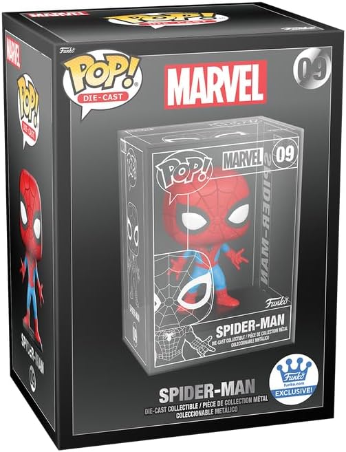 Funko Pop! Spider-Man (Die-Cast) – Marvel