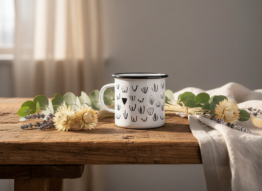 Tasse en émail - Vulvarines