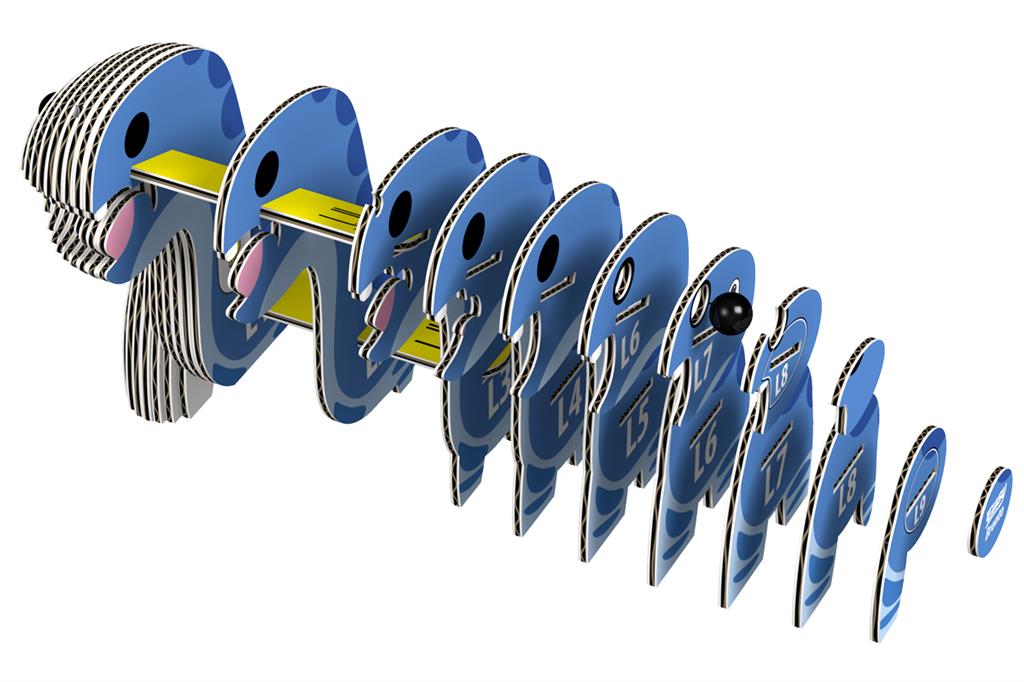 EUGY 3D - Brontosaurio