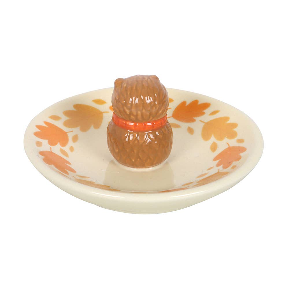 Coupelle à bijoux « Hérisson d'automne »