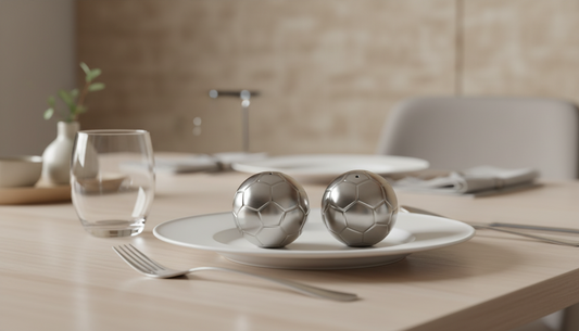 Salt and pepper football balloon