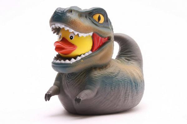 Dinosauro Anatra T-Rex Grigio XL