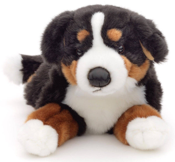 Peluche Bouvier bernois, couché Uni Toys