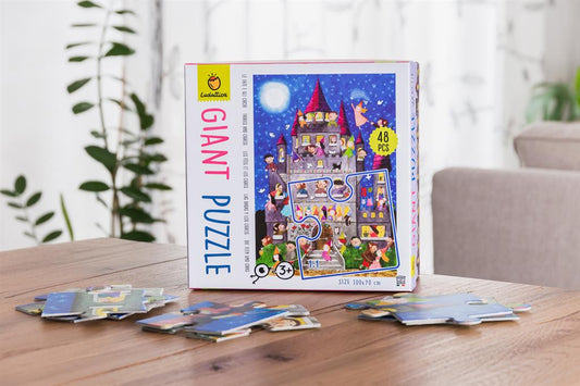 Rompecabezas gigante - Hadas y ogros