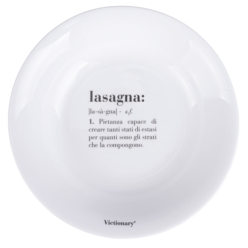 VICTIONARY SOUP PLATE OPAL ROUND D22CM LASAGNA - 5920665