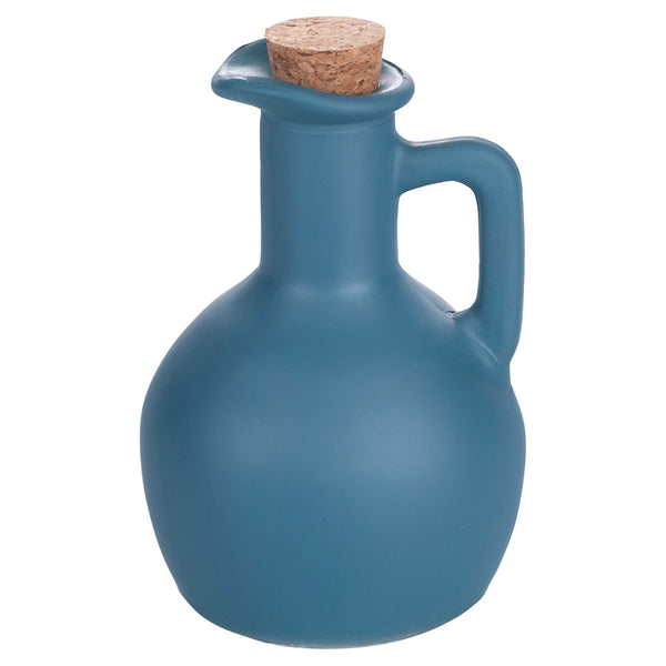 OIL JAR FLAT MATT 250ML CORK - 5921137