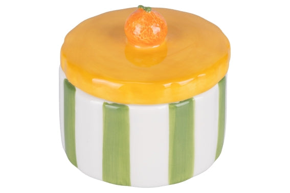 FRUIT LIFE SUGAR BOWL /MANDARIN STOPPER - 5921845