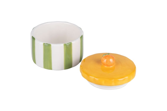 FRUIT LIFE SUGAR BOWL /MANDARIN STOPPER - 5921845