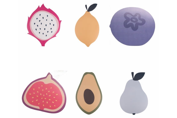 FRUIT FOR ONE COASTER 6 ASS - 5922020