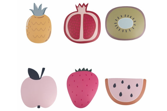 FRUIT FOR ONE PLACEMAT 6 ASS - 5922021