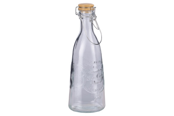BOTTLE W/CERAMIC STOPPER MUD COLOR - 5922289