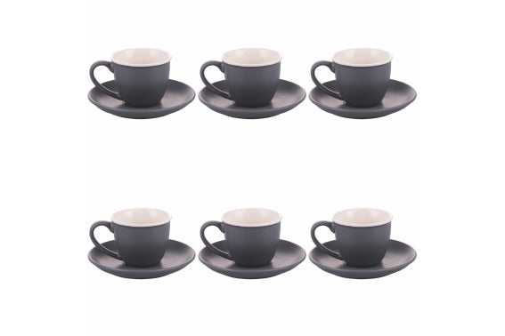 FORMA SET 6 CUPS 100ML W/ SAUCER CLASSIC MONDAY- 5923491