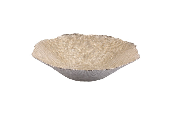 GLASS BOWL / CHAMPAGNE 40CM - 5924956