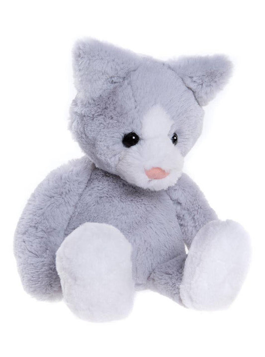 Puddy, el gatito gris nublado de peluche de Bear & Me
