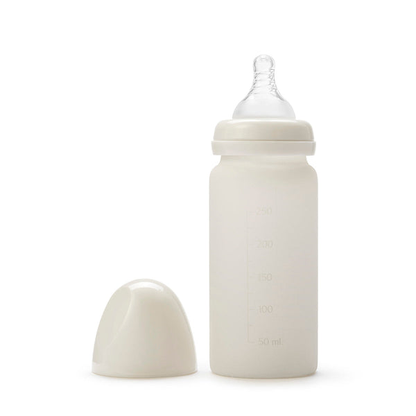 Biberon en verre Vanilla White