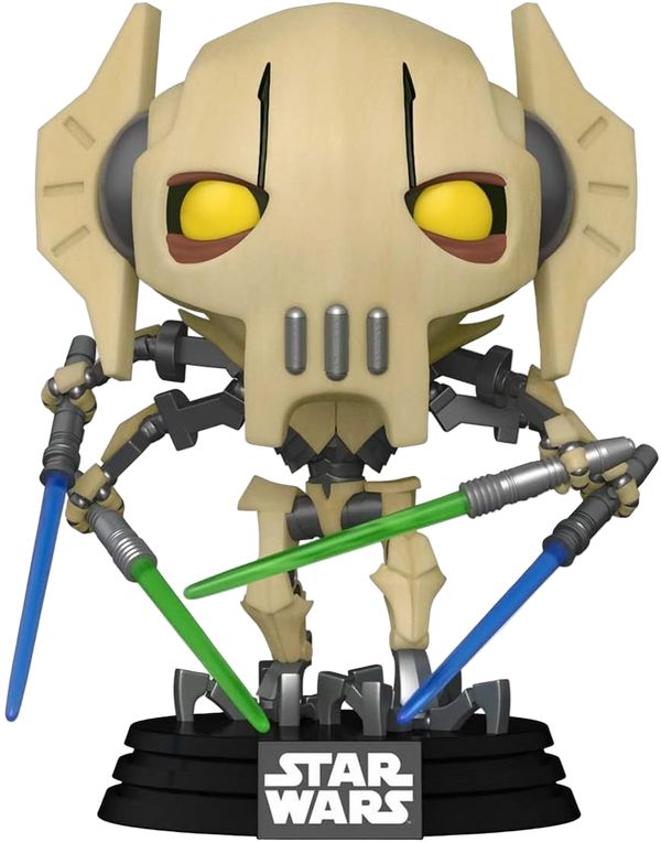 Funko Pop! Général Grievous avec Sabres Laser – Star Wars