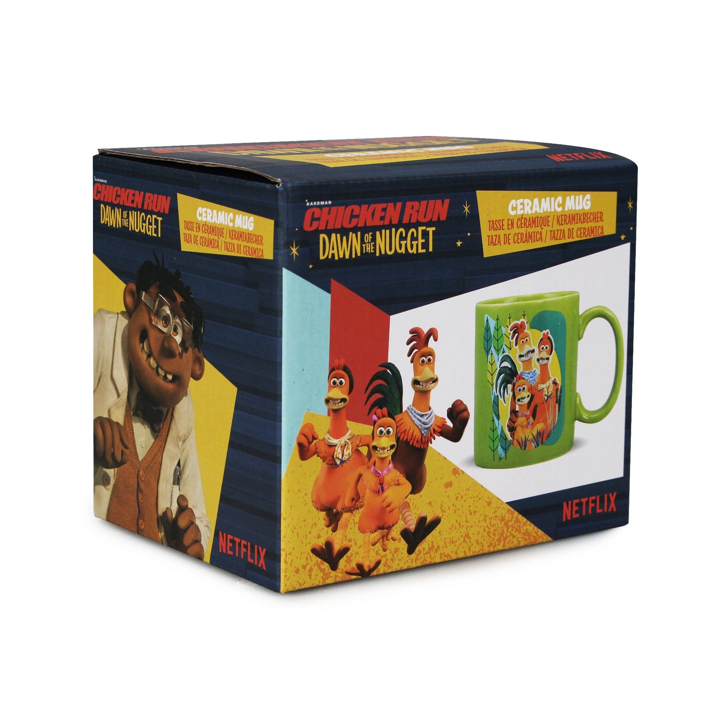 Taza estándar en caja (400 ml) - Chicken Run (familia de corral)