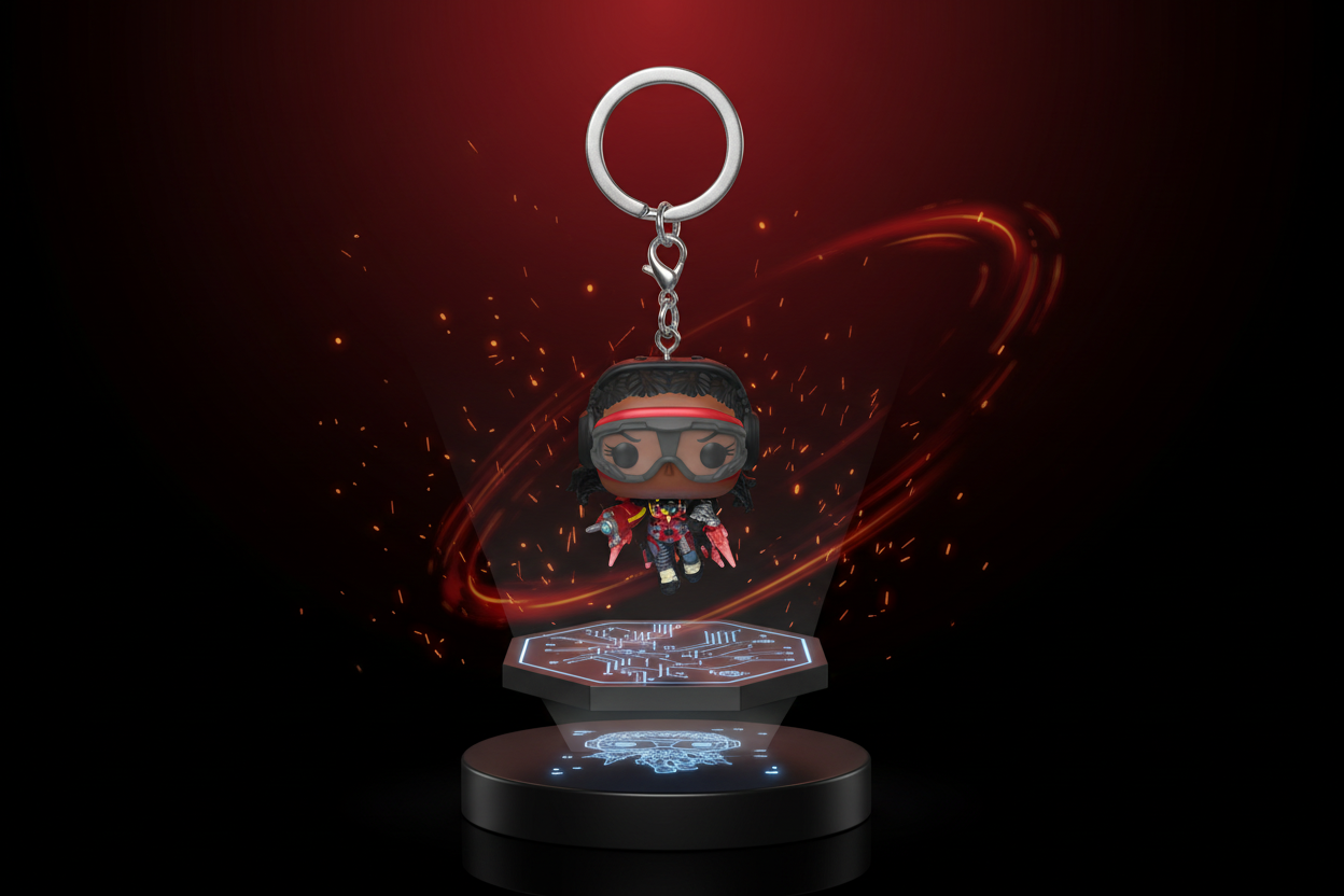 ¡Estallido! Llavero Ironheart MK1