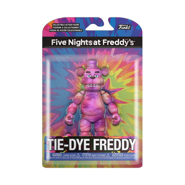 tie dye freddy action figure
