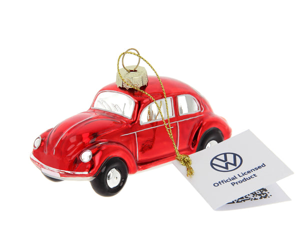 Decorazione natalizia a forma di Maggiolino VW rosso