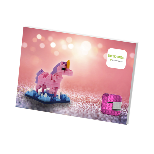 Carte postale BRIXIES licorne