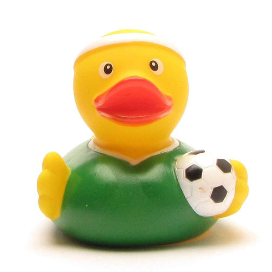 Camiseta verde de futbolista de los Ducks