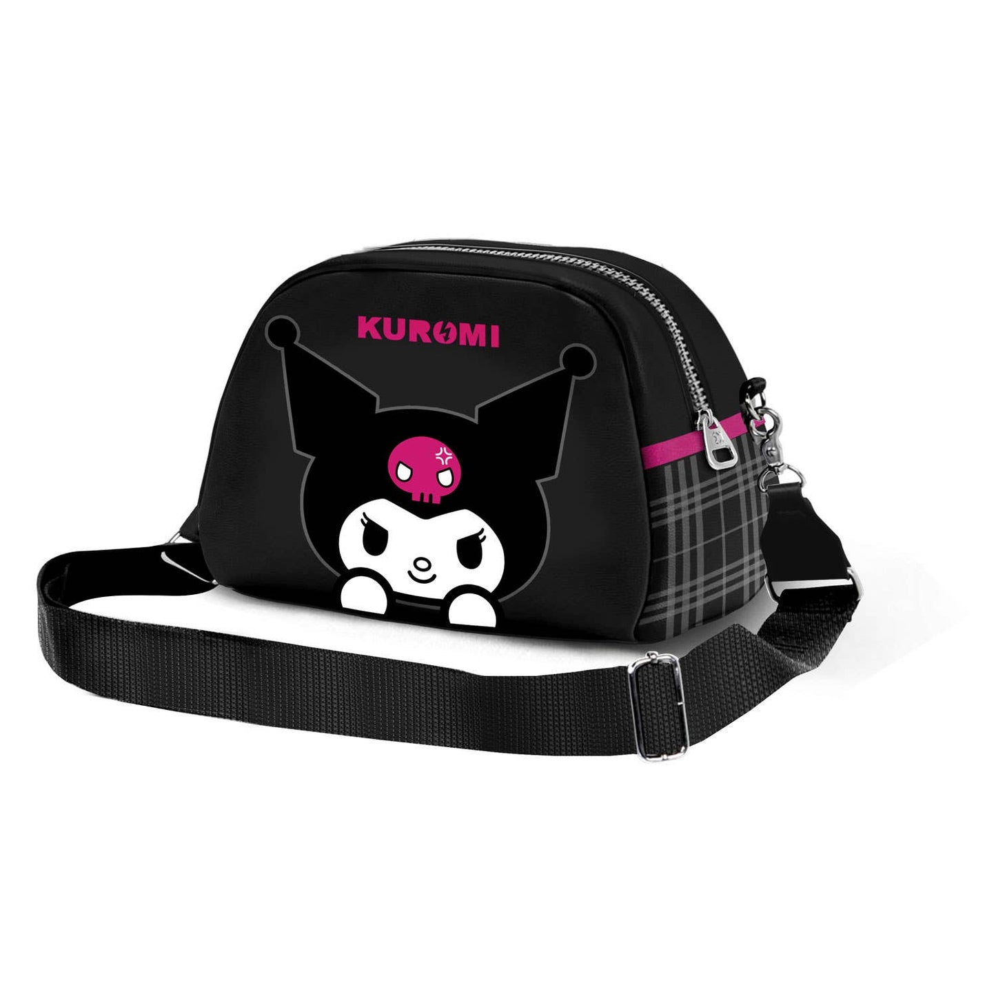 Hello Kitty Kuromi Skull-Sac à Bandoulière Bowling Lite