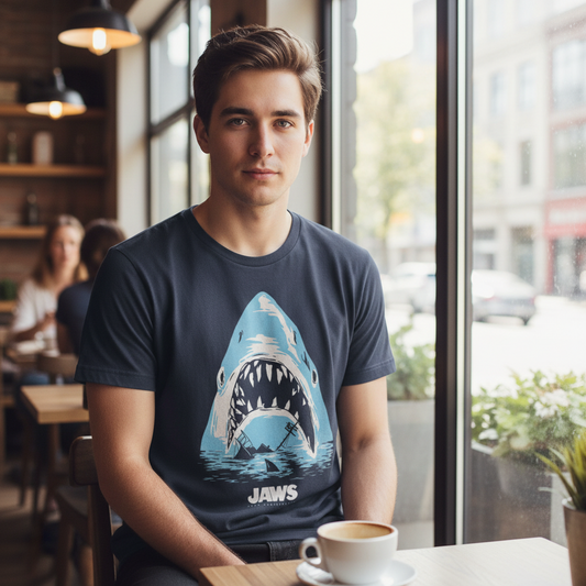 Camiseta de Tiburón - Póster de barco