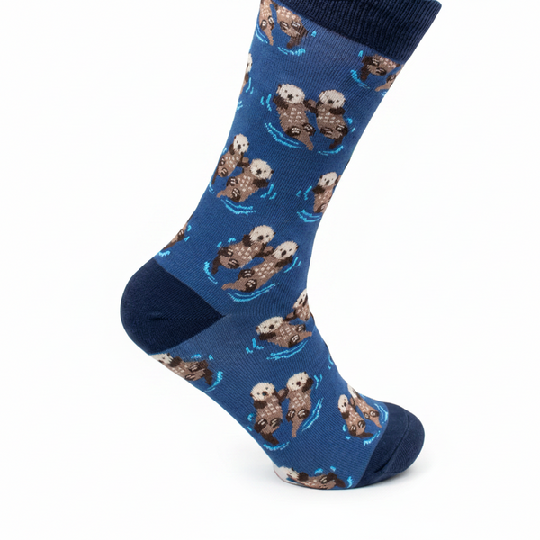 Chaussettes Couple de Loutres