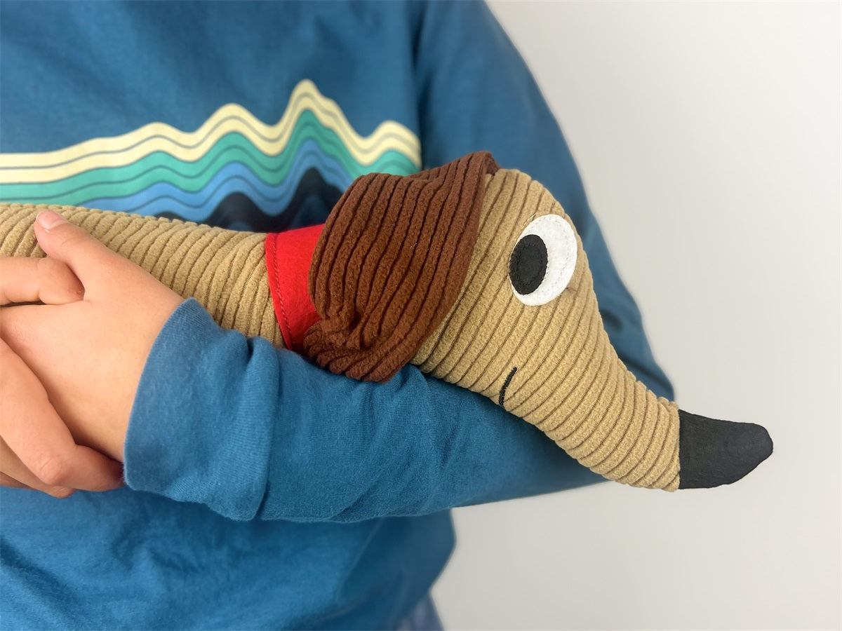 coussin chauffant c linable teckel bitten