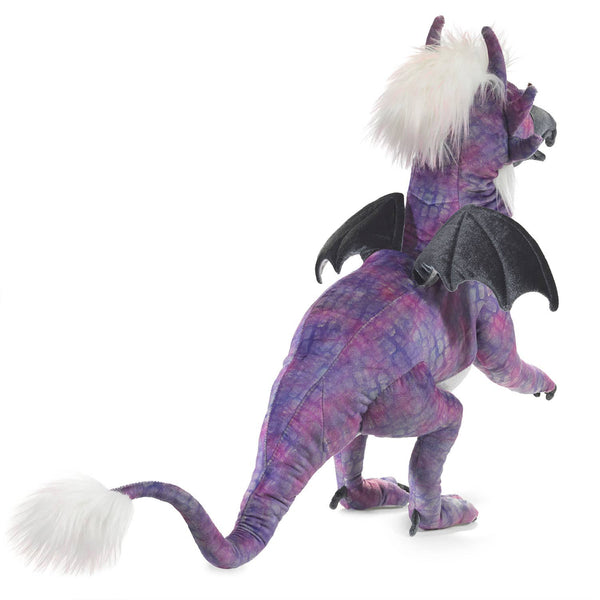 Marionnette à main Dragon à bec 3174/ Dragon à bec Folkmanis réaliste