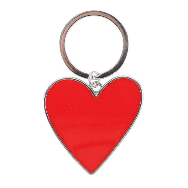 Portachiavi a forma di cuore "Sei amato"