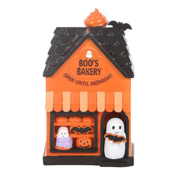 Décoration lumineuse LED d'Halloween « Boo's Bakery »