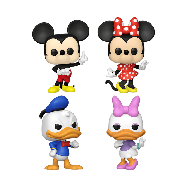 Funko Pop! Disney Mickey & Friends 4-Pack