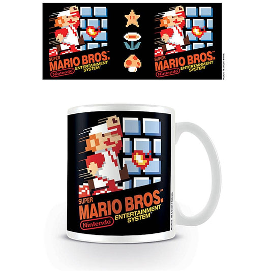 Taza de Super Mario - Portada de NES