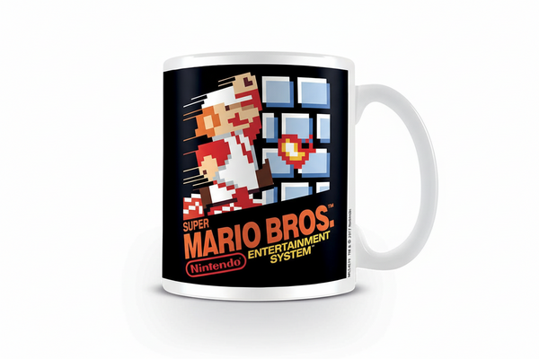 Tazza Super Mario - Copertina NES