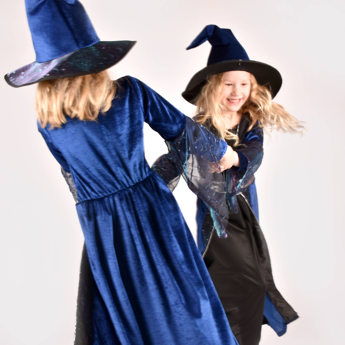 Robe de sorcière et chapeau 116 cl 5-6 ans