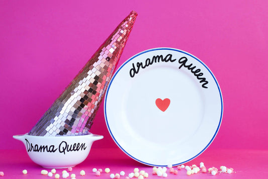 The Family's Having a Blast - Drama Queen Plate