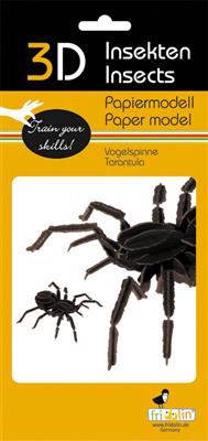 Modelo de papel 3D - Tarántula