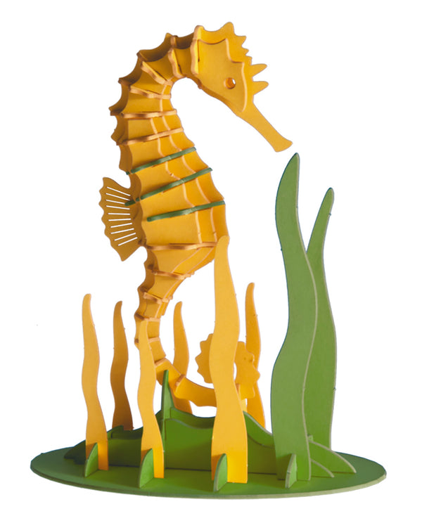 3D-papieren model - Zeepaardje