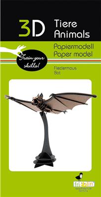 Modello di carta 3D - Pipistrello
