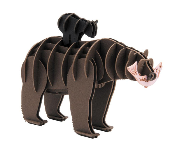 Modello di carta 3D - Orso