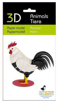 3D-papieren model - Haan
