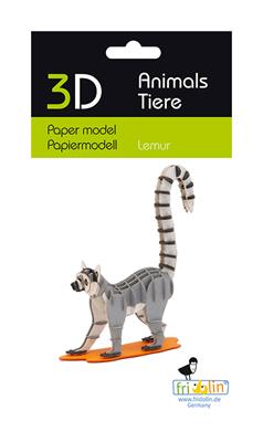 Modelo de papel 3D - Maki