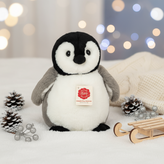 Pingüino de peluche