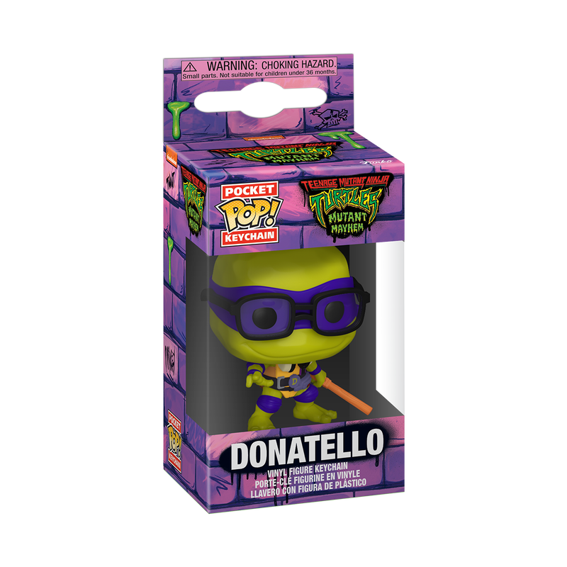 pop keychain donatello mutant mayhem