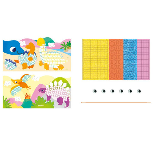 Mosaico Junior - Creo Mi Primera Historia - Dinosaurios