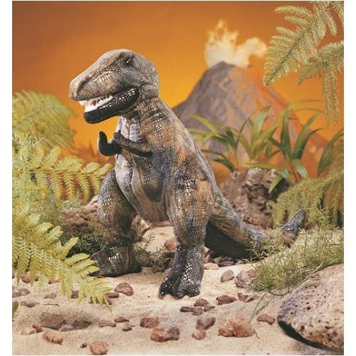 Marionnette à main T-rex/Tyrannosaure rex 2113 Folkmanis réaliste