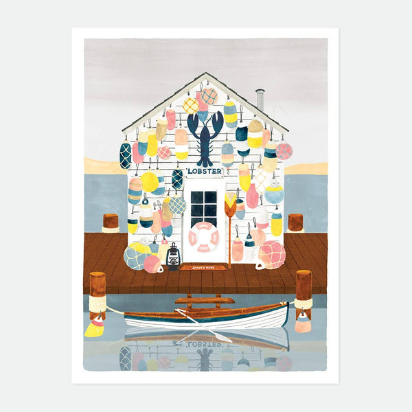 Fisherman shop - Poster