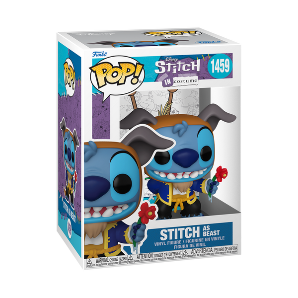 Funko Pop! Stitch en La Bête – Belle et la Bete